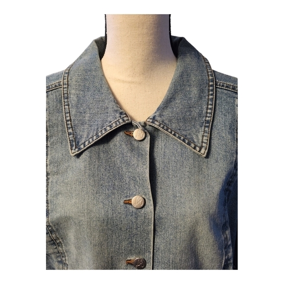 Nwt Lana Erica Denim Jacket - Picture 2 of 10